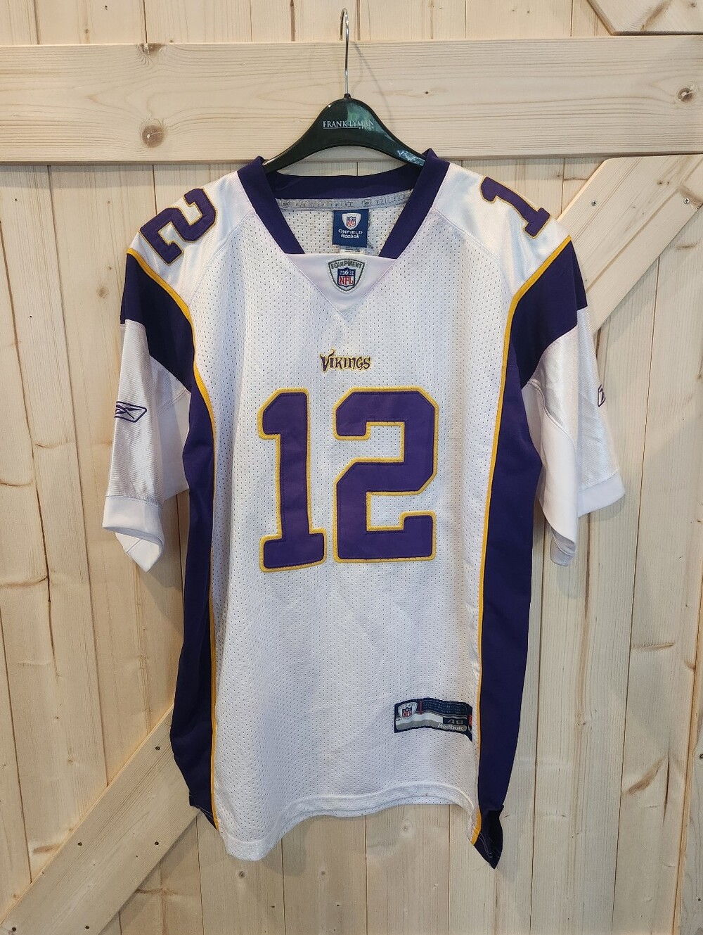 Reebok Minnesota Vikings Percy Harvin #12 Jersey